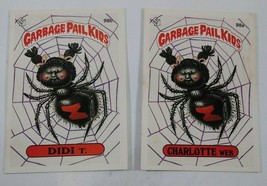 Vintage Garbage Pail Kids Series 3 1986 Topps Cards: Didi T., Charlotte Web - £3.93 GBP