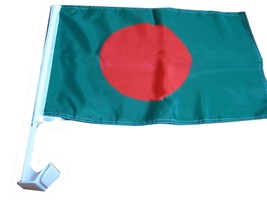 K&#39;s Novelties (2 Pack) Bangladesh Country Car Window Vehicle 12x18 12&quot;x18&quot; Flag - £7.43 GBP