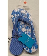 Kids Flip Flop West Loop Blue White Stars Size Small 13/1  Thong Shower ... - $4.99