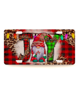 Christmas Gnome in Joy Novelty License Plate - $21.84 CAD