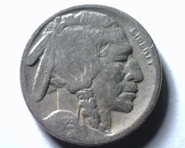 1923-S Buffalo Nickel Good G Nice Original Coin From Bobs Coins Fast Shipment - £7.79 GBP