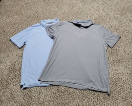 Memebers Mark Polo Shirts Gray &amp; Blue Men&#39;s Size XXL - $9.99