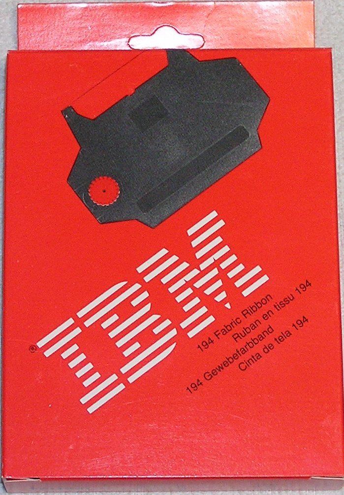 IBM 1361194 Black Fabric Ribbon 194 - £6.28 GBP