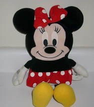 13&quot; Disney Flat Sega Minnie Mouse Baby Stuffed Animal Plush Toy Doll Soft Big - £18.75 GBP