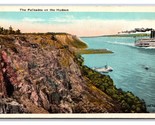Palisades of the Hudson River New York NY UNP WB Postcard I21 - £2.33 GBP