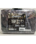 Camouflage☆All-Purpose☆Polyethylene Tarp☆20&#39; X 10&#39;☆Weather Resistant☆Cam... - $936.72 MXN