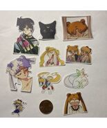 10 Sailor Moon Mini Stickers Misc Sizes &amp; Colors - €4,12 EUR