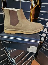 Nautica Men&#39;s Grandt Casual Chukka Boots Mushroom Color New in Box - $26.95