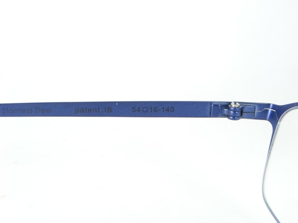 MEISTERWERK PATENT IB BLUE EYEGLASSES GLASSES METAL FRAME 54-16-140mm Germany Item image 10