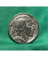 1936 D Indian Head Buffalo RF Nickel 5 Cent Piece VF Very Fine 5c US Coin - $20.40