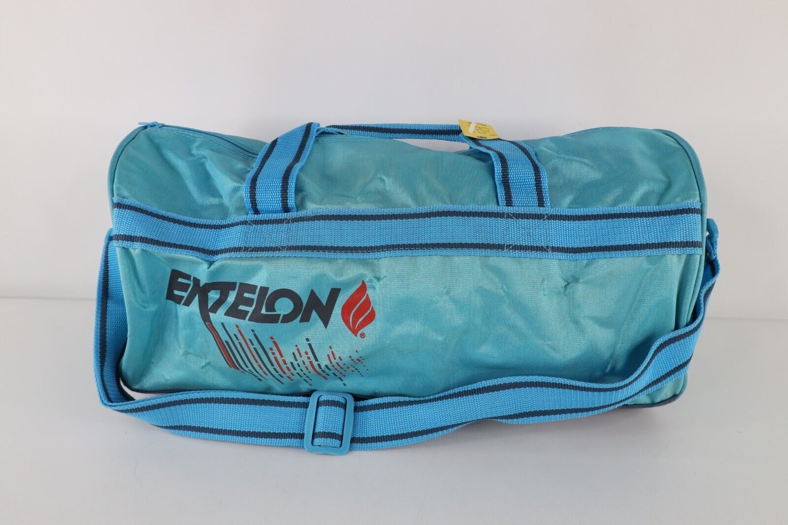 Primary image for Deadstock Vintage 90s Spell Out Ektelon Racquetball Duffle Gym Bag Blue Strap