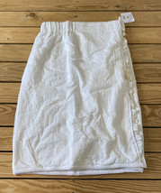 bella NWT women’s seersucker spa wrap One size white i12 - $9.79