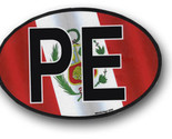 Peru wavy oval decal 4053 thumb155 crop