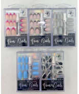 Pretty Woman Faux Nails 24 Set With Glue *Five Pack* - $26.95