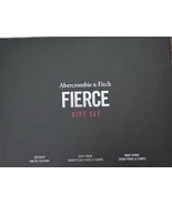 Fierce Icon Cologne Gift Set ABERCROMBIE & FITCH discontinued  body spray gel - £213.17 GBP