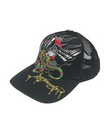 Ed Hardy Eagle Snake Snapback Trucker Hat Color: Black Style# EHH0001-36... - $69.00