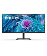 PHILIPS 346E2CUAE 34&quot; Curved Frameless, UltraWide QHD 3440x1440,100Hz, 1... - £461.74 GBP