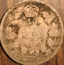 1902 Canada Silver 10 Cents Coin - £5.13 GBP