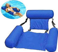 Chair Pool Seats Swimming Floating Water Bed Lounge Chairs Pool Float In... - £19.89 GBP