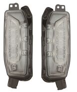 TOYOTA PRIUS V 2015-2018 RIGHT LEFT DAYTIME RUNNING LIGHTS DRL BUMPER LA... - $319.69 CAD