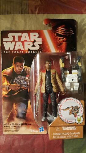 Star Wars Finn Jakku Combine 2015 The Force Awakens 3.75 Inch Action Figure Toy - £9.32 GBP