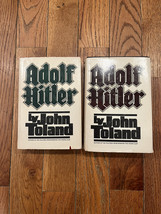 2 Vintage 1976 Adolf Hitler John Toland Volume I &amp; II Lot Hardcover Books Set - £19.63 GBP