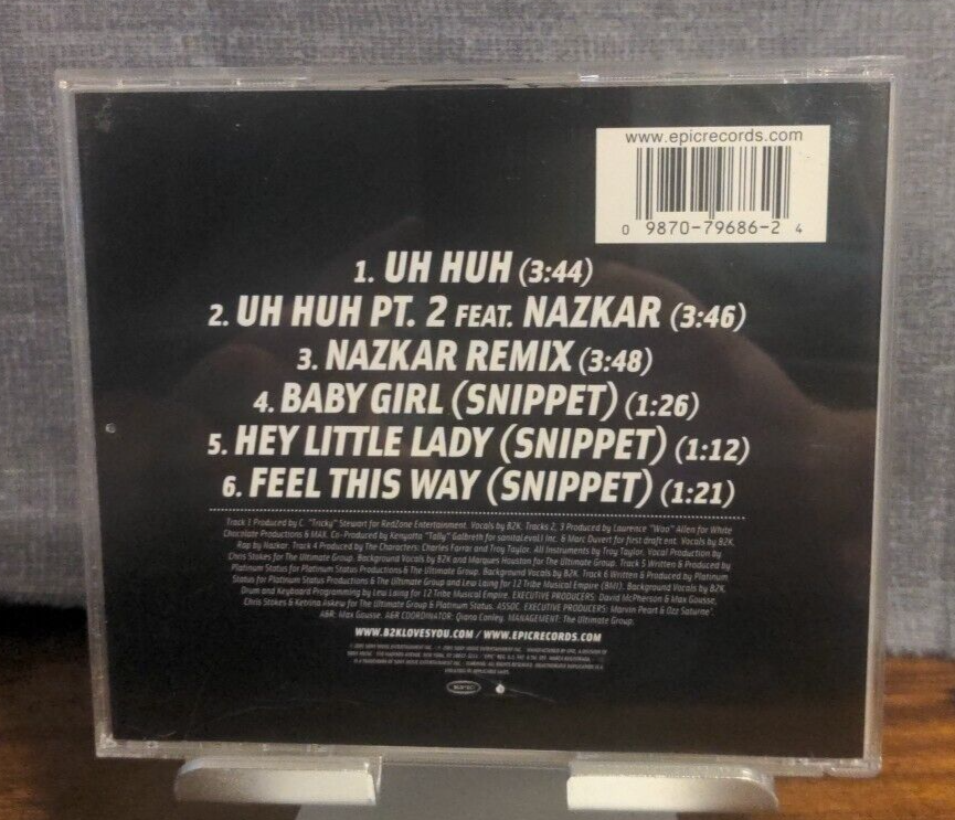 B2k Uh Huh Cd Dec 2001 Epic And 11 Similar Items