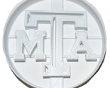 6x Texas A&amp;M University Fondant Cutter Cupcake Topper 1.75 IN USA FD2632 - £6.44 GBP