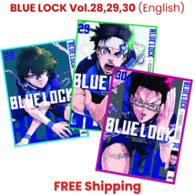 Blue Lock Manga Vol. 28, 29, 30 English Version Bluelock Comic FREE Ship... - $1,086.59 MXN