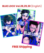 Blue Lock Manga Vol. 28, 29, 30 English Version Bluelock Comic FREE Ship... - $1,070.21 MXN