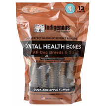 Indigenous Dental Health Bones: Duck And Apple Flavor Dental Treat for Dogs - £25.25 GBP+