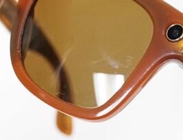 Ray-Ban Meta Wayfarer RW4006 670683 50mm Smart Sunglasses Shiny Caramel image 4