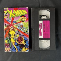 X-Men - Deadly Reunions VHS 1993 Marvel Comics MCU Wolverine Gambit Magneto - £4.79 GBP