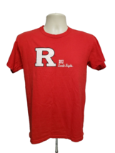 Rutgers University Scarlet Knights Adult Small Red TShirt - £11.87 GBP