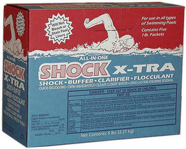 Shock X-Tra Pool Treatment - Five 1 lb. Packs - £63.00 GBP