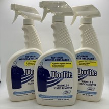 3 Pack - Woolite No-Iron Wrinkle Releaser Static Remover Spray, 24 fl oz... - £68.32 GBP