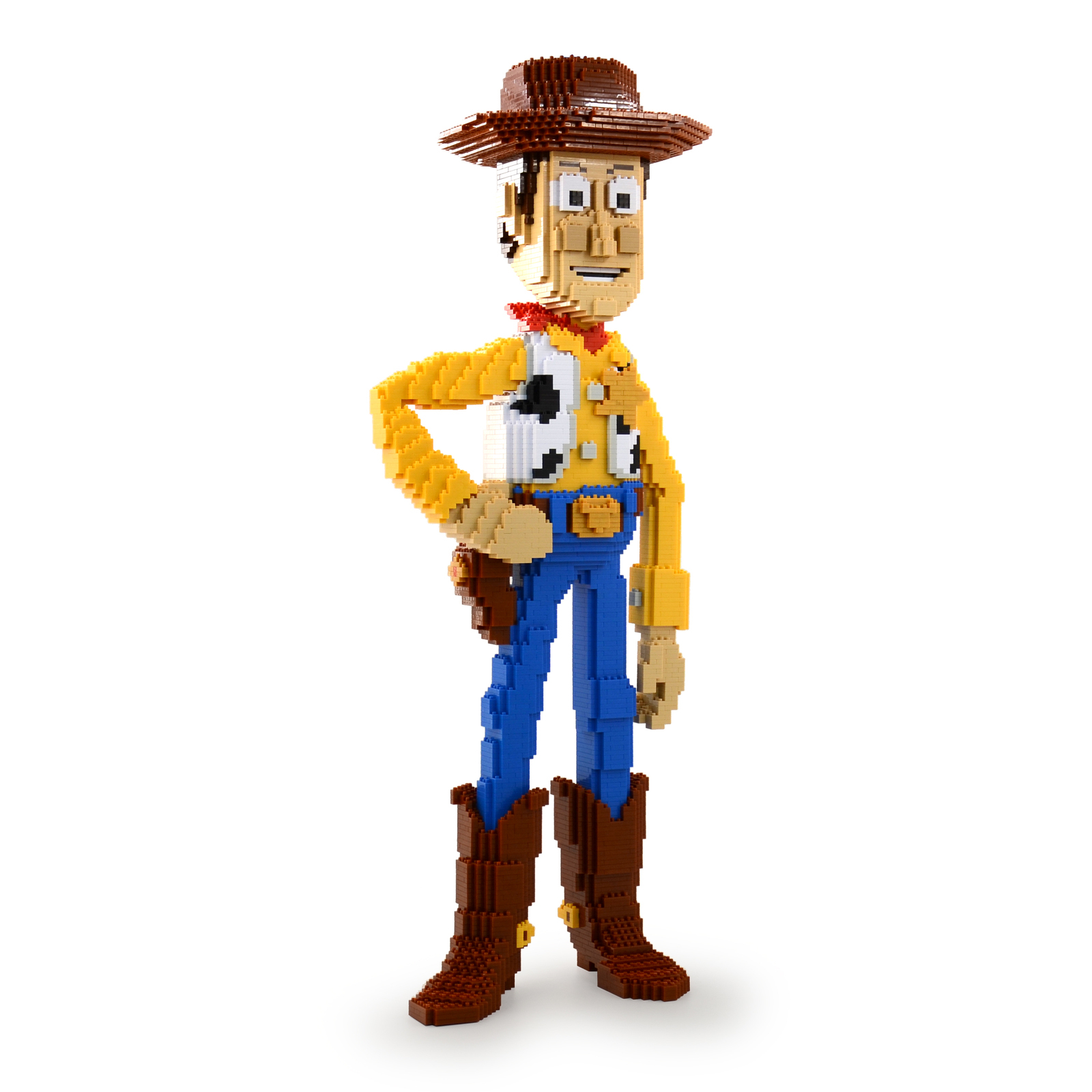 Woody (Toy Story) Brick Sculpture (JEKCA Lego Brick) DIY Kit Item image 3