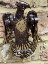 SOLID BRASS EAGLE SHAPE  DOOR KNOCKER UK STOCK ,,,UK SELLER - £21.14 GBP