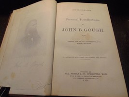 Autobiography and Personal Recollections of John B. Gough, - 1870 FREE S... - $18.51