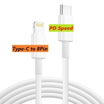 30PK - Hot New Type-C to 8 Pin Fast Charging Data Cable 1m  - £68.65 GBP