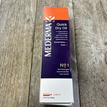 Mederma Quick Dry Oil, Scar and Stretch Mark Treatment Fast-Absorbing 3.4oz - $19.37 CAD