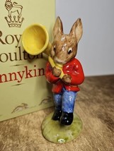 Royal Doulton Sousaphone Bunnykins Figurine DB023 Vintage 1983 Red Oompah Band - £55.85 GBP