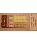 1981-Rolling Stones ticket stub- San Diego Stadium- Oct 7, 1981- Excelle... - $37.00