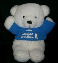 12&quot; Vintage 1992 R Dakin White Baby Cuddles Teddy Bear Stuffed Animal Toy Plush - £34.25 GBP