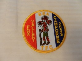 2003 Three Fires Council Fox Valley District Camporee BSA Pocket Patch - £15.98 GBP