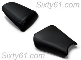 Honda CBR 929RR Seat Covers 2000 2001 Black Carbon Fiber Rider Passenger... - $110.19