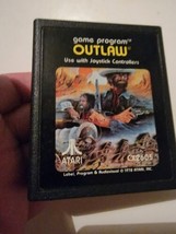 Outlaw - Atari 2600 Video Game Program Cartridge (1978) CX2605 2605 - £10.89 GBP