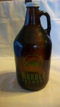 Marble Brewery Albuquerque NM 64 ounce Brown Glass Beer Bottle with Logo... - $40.00
