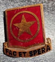 Vintage USSR Russian Air Force Pin - Fac Et Spera - £14.56 GBP