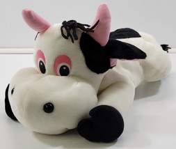 *M) Shalom Toy Co. Inc Stuffed Cow Toy Animal 17" - $5.93